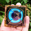 Orgonite Crystal Orgone Pyramid Reiki Energy Healing Chakra Yoga Meditation Gift