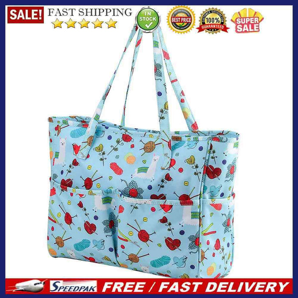 Embroidery Storage Bag Crochet Hooks Organizer Thread Yarn Holder (E027)