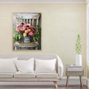 5D Flowers Vase Kit Full Square Drill Rhinestone DIY Diamond Painting Ornamen