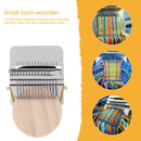 Wood Small Loom Mender Clothes Mending Weave Darning Machine (14 Needles) Newly
