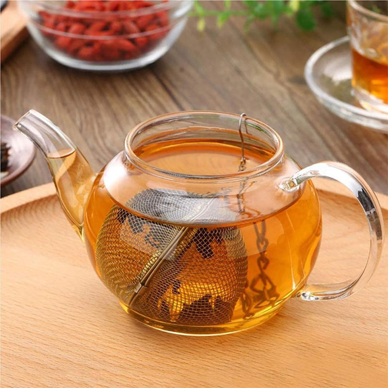 2pcs Stainless Steel Tea Ball, Loose Leaf Tea Strainer Infusers, 2.3 inch