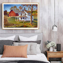 House Scenery Full Round Diamond Painting Mosaic Kit Rhinestone Wall Decor Cr