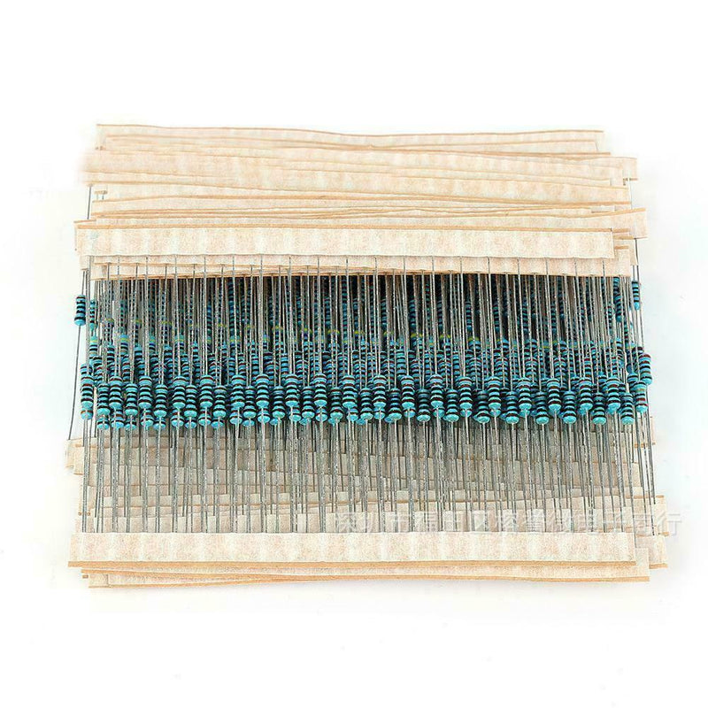 600PCS 30 Values 1/4W 1% Metal Film Resistors Resistance Set Kits Z1K8
