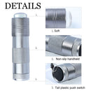 Head Soft Silicone UV Led Mini UV Light Presser Nail Presser Lamp Portable