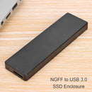 NGFF SATA M.2 to Type-C 3.0 Hard Disk Case External Hard Drive Enclosure