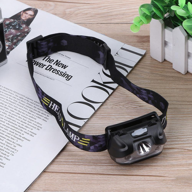 Rechargeable LED Headlights Waterproof 3000Lm Body Motion Sensor Glow