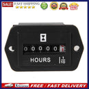 DC 6V-80V Hour Meter Hourmeter Gauge for Boat Car Truck Engine Rhombus