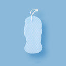 Soft Exfoliating Bathing Sponge Scrubber Exfoliating Massager Tool (Blue)