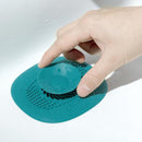 Sink Drain Strainer Hair Catcher Floor Filter Water Stopper (Light Blue) Newly