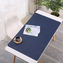 Home Office Modern Computer Desk Mat Keyboard Mouse Pad Laptop Cushion Leather
