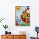 Rhinestone DIY 5D Special Shaped Kit Butterfly Sunflower Diamond Painting