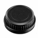 2X/set Plastic Rear Lens and Body Cap Cover For Pentax F2U2 T2F2 High PK K P0L2