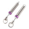 2pcs Car Trunk Lifter Adjustable Spring Trunk Lid Lifting Device (Purple) Newly