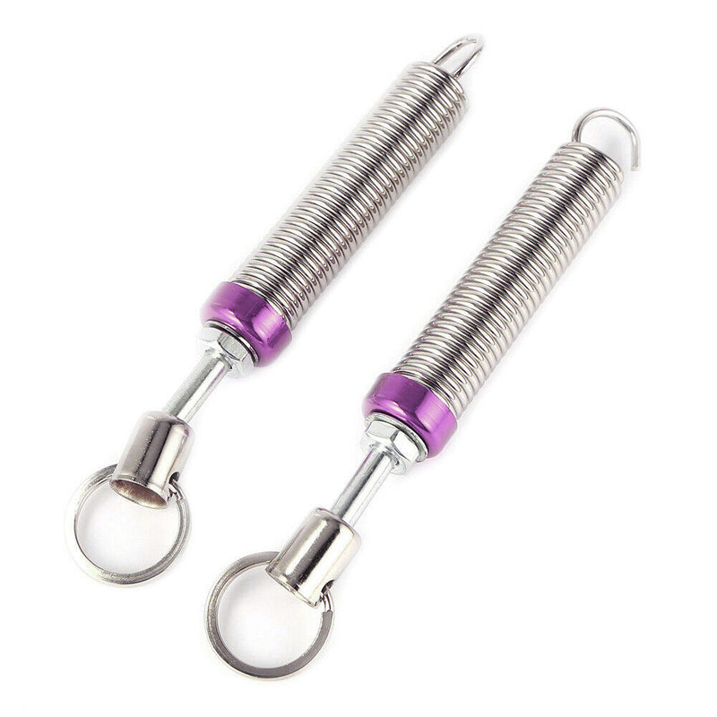 2pcs Car Trunk Lifter Adjustable Spring Trunk Lid Lifting Device (Purple) Newly