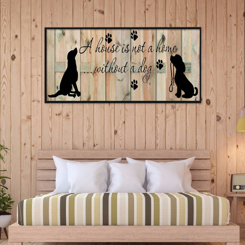 Alphabet Dog 5D Diamond Painting Rhinestone Full Square Drill for Room (FC8