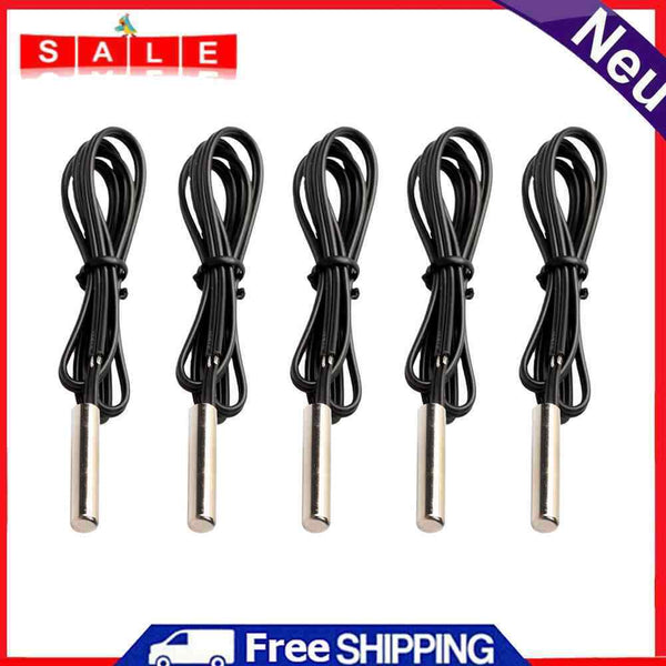 0.5M NTC 10Khm 1% 3435 Thermistor Temperature Sensor Waterproof Probe Wire