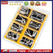 16pcs/2Set Metal Puzzle Wire IQ Mind Brain Kids Adults Stress Reliever Toys