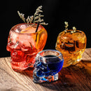 Transparent Head Glass Drinking Cup Halloween Wine Dispenser (350ml)