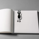 Stereo Hollow Kitten Bookmark PVC Cute Cartoon Animal Wacky Reading Marker Newly