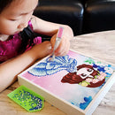 Lipstick Point Drill Pen for DIY Rhinestone Diamond Painting (Pink+purple)