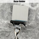 Hooks Home Viscose Shaving Shaver Shelf Razor Rack Stainless Steel Razor Holder