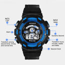 Outdoor Multifunction Waterproof Unisex Sports Electronic Watch (Orange)