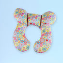 Cute Baby Head Protector Pillow Kid Toddler Prevent Injured Pad (Colorful) Newly