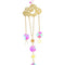 #A 1/5pcs Crystal Wind Chime Light Catcher Chaser Windbell Ornament Garden Decor