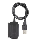 USB 2.0 to SATA PATA IDE Hard Drive Cable for 2.5 3.5 inch SSD (Only Cable)
