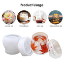 Epoxy Casting Silicone Mould Bottle Candle Jam Jar Pudding Cup Storage Box