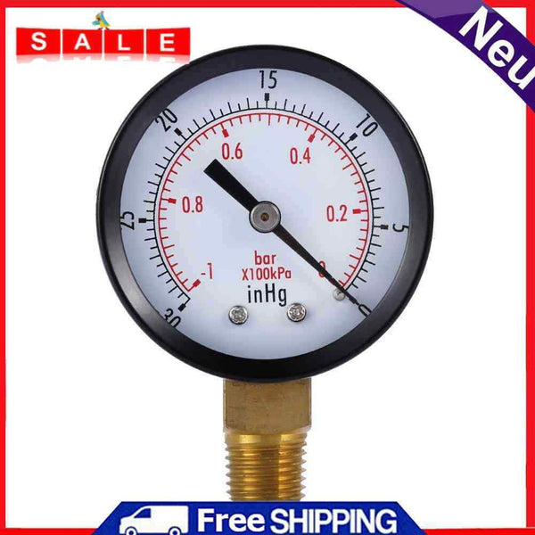 Dry Utility Pressure Gauge Air Compressor Hydraulic Vacuum Gauge