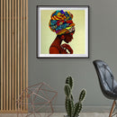 Diamond Painting Ethnic Girls Full Round Drill Picture of Rhinestone DIY Drawing