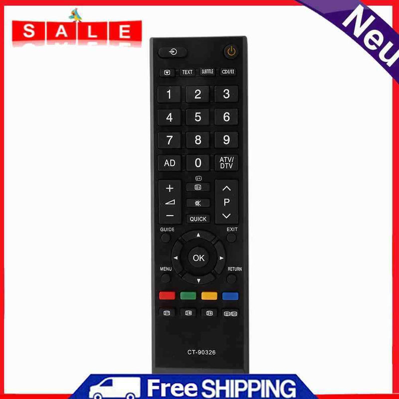 TV Remote Controller RC TV Replacement Remote Control for TOSHIBA CT-90326 CT-90380 CT