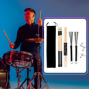 Drum Stick Set Professional Rod Drum Brushes for Jazz Folk Acoustic Music Lover