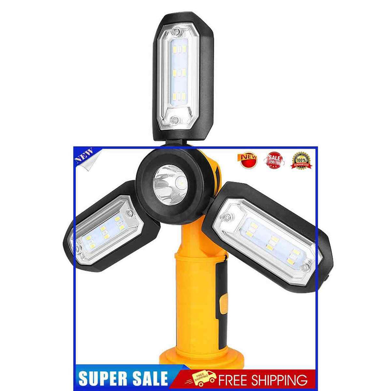 300lm Camping Flashlight Foldable Magnet Camping Lamp Flashlight Torch Emer