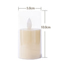 Flameless Candle Lights Electronic Tealight Wedding Home Decor (5x10cm) Newly