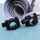 2 x universal motorcycle mirror handlebar holder mirror clamp 25 mm