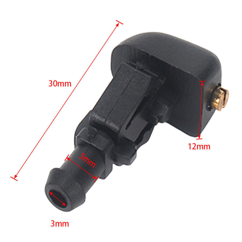 1 Pair Windshield Washer Nozzle for Ford Crown Victoria Flex F-150 3W7Z1760