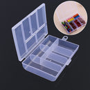 Coin Plastic Transparent Storage Box Candy cases Jewelry Organizer Pill Case