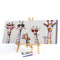 Giraffes Oil Paint By Numbers Kits DIY Handpainted on Canvas Wall Art Picture
