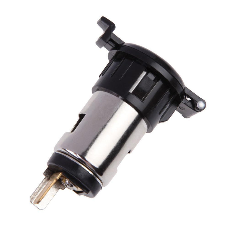 12V 120W Car Cigarette Lighter Outlet Waterproof Motorcycle Metal Power Plu