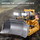 Remote Control Bulldozer Toys 1 24 Caterpillar 2.4G 9CH RC Loader Tractor Newly