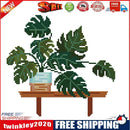 14CT Partial Cross Stitch Monstera Stamped DIY Embroidery Kits Printed Art
