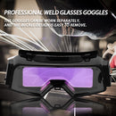Ultraviolet-proof Eyes Goggle Auto Darkening Welding Helmets Soldering Eyeglass
