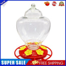 Plastic Bird Water Feeder Bottle Hanging Hummingbird Feeder (Transparent)