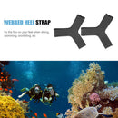 2pcs Scuba Diving Fin Keeper Foot Flippers Swimming Fin Grippers Snorkel Straps