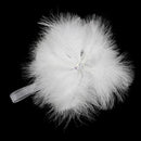 Decoration Christmas Tree Hanging Xmas Ornament Star White Feather Pendant