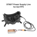 4 Feet Power Cable Cord XT60 to DC 90 Degree for DJI FPV Goggles to XT60 Battery