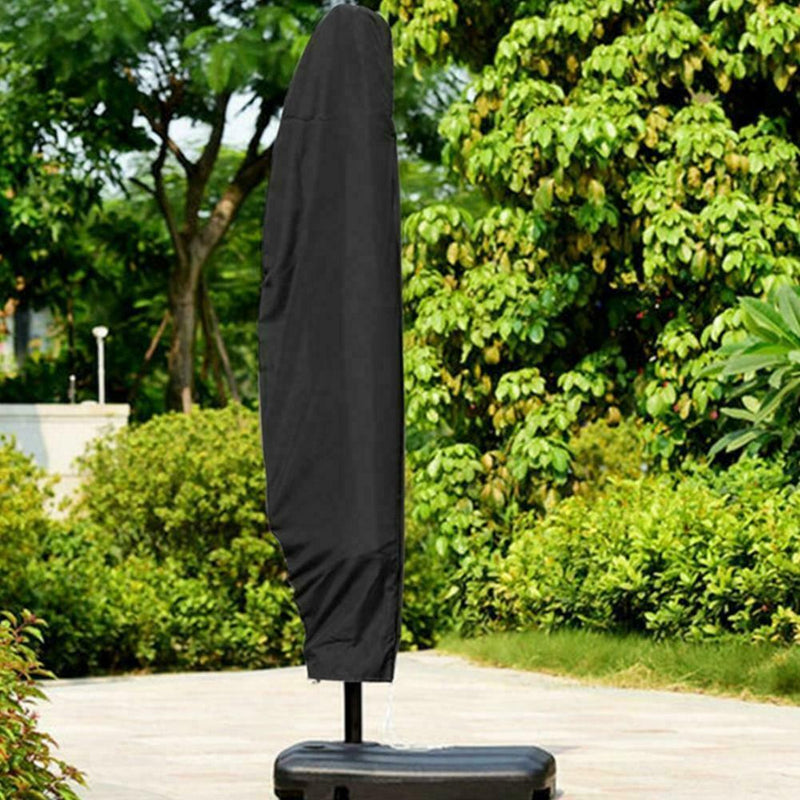 Waterproof Parasol Banana Umbrella Cover Cantilever Garden Patio Outdoor F9K1