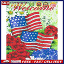 DIY Paint by Number Kit Artcraft Unique Gift Flower and Banner Kill Time Tools